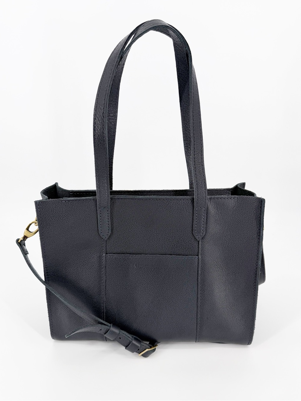 Portland Leather Night Owl East/West Lola Crossbody Bag Zipper